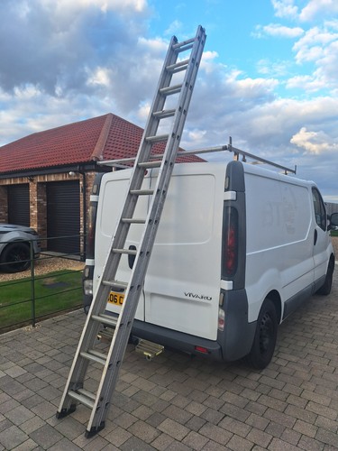 Abru double extension ladder - double,