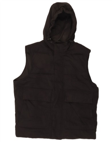 Zara mens hooded padded gilet - zara,