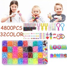 🔥 4800pcs Rubber Loom Bands