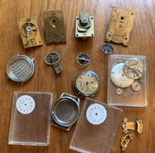Watches and spare Parts Lot