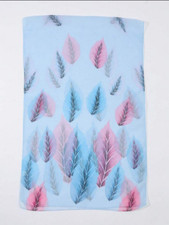 Extra Large cm x cm Blue Leaf