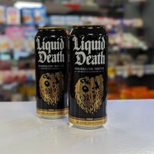 Liquid Death Sparkling Water 500ml x 2 Cans USA Import