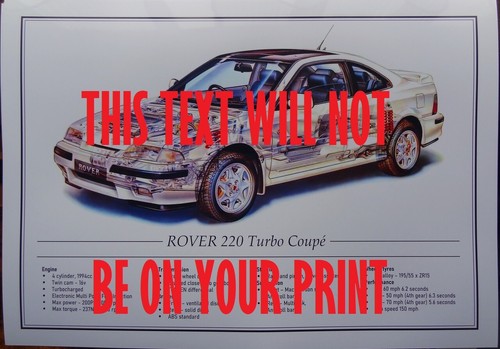 Rover 220 turbo - rover, coupe
