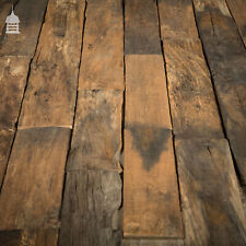 Batch of Short Length Norfolk Broads Black Bog Oak Floor Board Wall Cladding 8.5