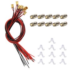 10pcs Warm White LED Screw