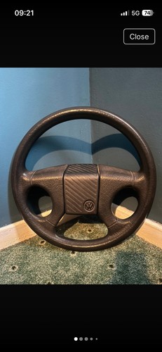Golf mk2 steering wheel good - wheel, (good