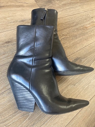 Black zara pointy ankle - black,