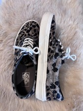 Vans. Gold Shimmer Leopard