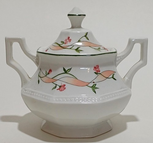 Eternal beau sugar bowl - sugar, lidded