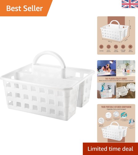 Portable white plastic - plastic, shower