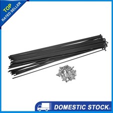 40 Pcs Bicycle Steel Spokes