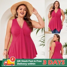 Plus Size Women Sexy V Neck