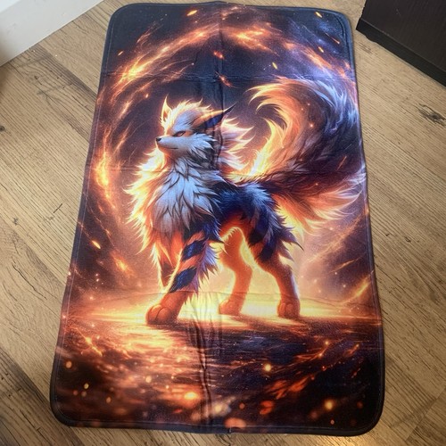 Arcanine thin rug - rug, mat