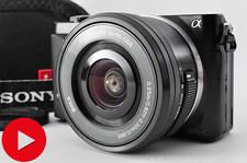 CM Sale!! Sony Alpha NEX-3N 16.1MP Digital Camera Black JAPAN [Very Good] #131