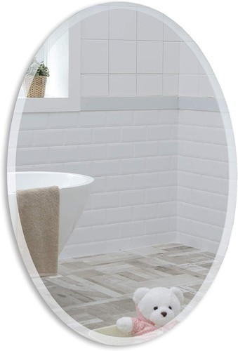 Mood oval bathroom - oval, mirror