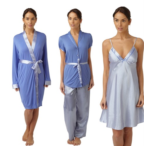 Ladies blue spots - ladies, pyjamas