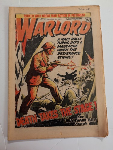 Warlord comic 167 - no, december