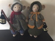 2x Dickensian Mice Alan Dart Choir Singer’s 
