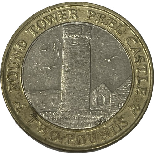 Isle man two pounds - man,