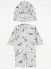 NWT Baby Boys 3 Piece Sun Safe