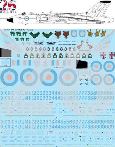 Decals sts7220 72 - 26,