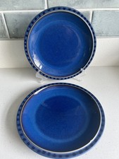 DENBY Reflex Blue Tea Plates x