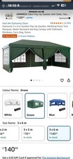 Large pop gazebo outdoor - up,
