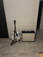 White Starfire Guild Guitar
