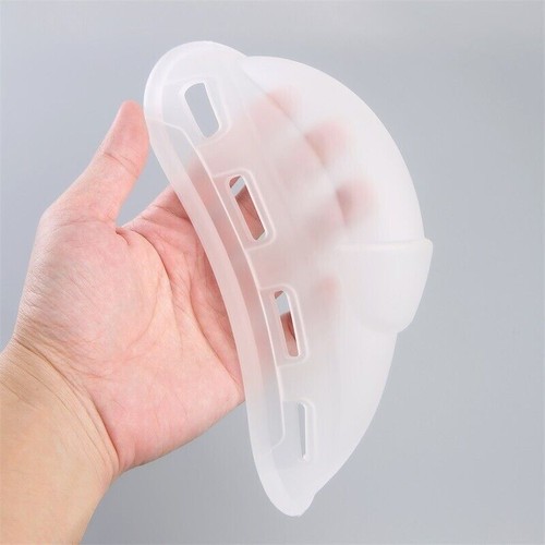 Clear bulge cup pads - clear, silicone