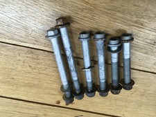 Triumph ST Sprint 955i engine frame mounting bolts + nuts x6 set