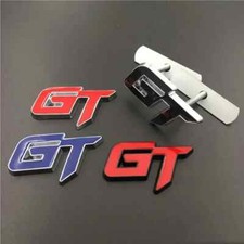 3D Metal GT Badge Letters Car