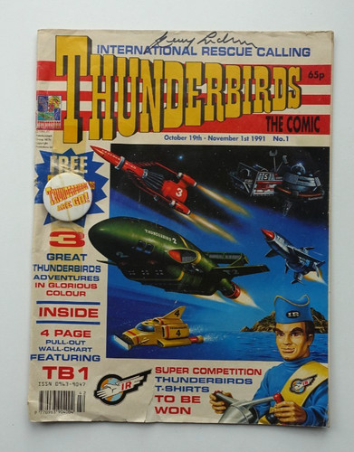 Thunderbirds the comic october - thunderbirds,