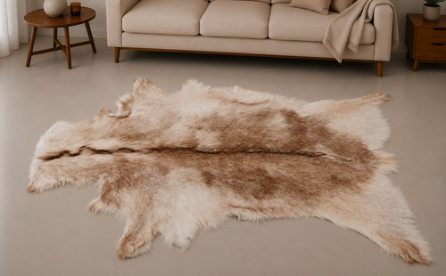 Genuine goat hide hair - hair, on