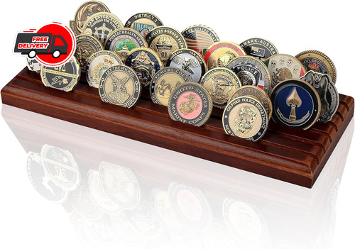 Challenge coins display - challenge,
