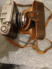 Spinney Antique Camera In Brown Case With Straps, Made In Japan.