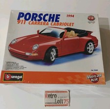 Burago Red Porsche 911 Carrera