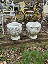 Pair of Antique Greek Key