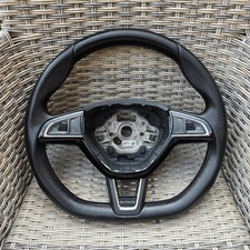 MK3 SKODA OCTAVIA, YETI, SUPERB, RAPID STEERING WHEEL FLAT BOTTOM - VRS STYLE 