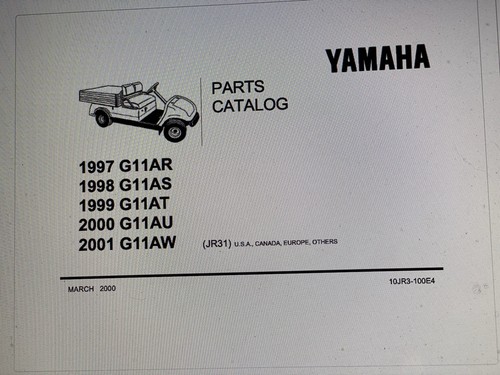 Yamaha golf car g11ar - car,