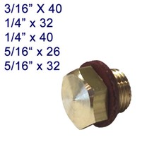 Brass Blanking Plug - Various