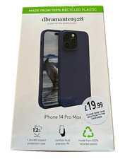 D BRAMANTE Greenland iPhone 14 Pro Max Case - Pacific Blue