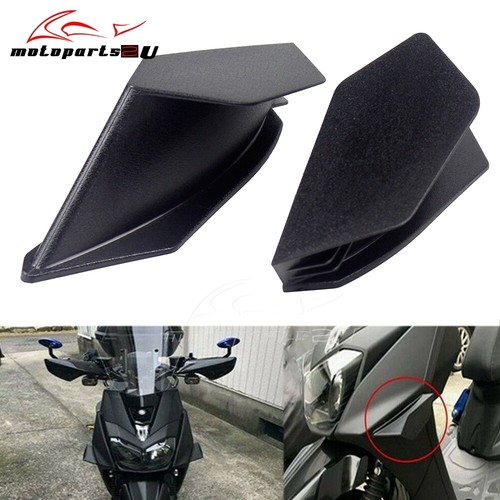 Motorcycle black winglet - motorcycle,