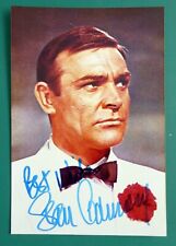 SIR SEAN CONNERY James Bond 007 6"x4" signed colour photograph