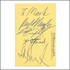 The Stranglers 1979/1980 Blackburn Autographs (UK)