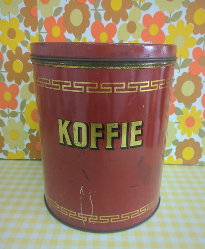 Vintage koffie coffee storage - vintage,
