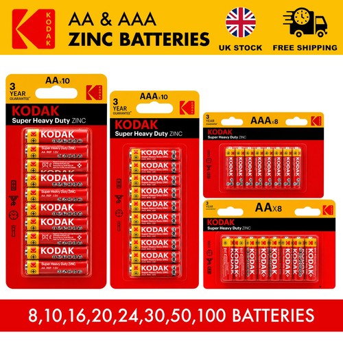 Kodak aaa batteries super - kodak,
