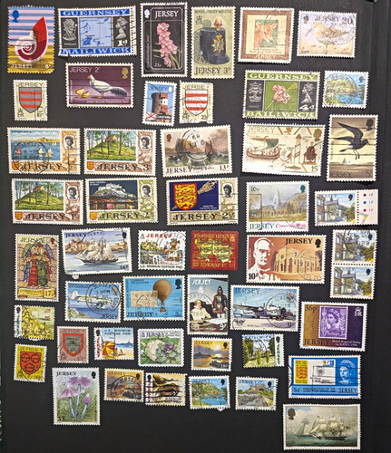 Jersey guernsey stamp - &,