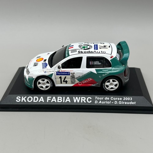 Ixo skoda fabia wrc 14 - 1/43,