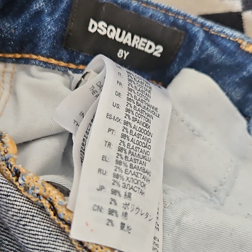 Dsquared2 boys blue - blue, distressed