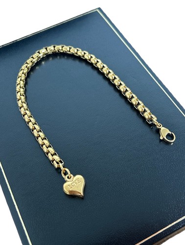 9ct gold filled solid 20cm - 9ct,